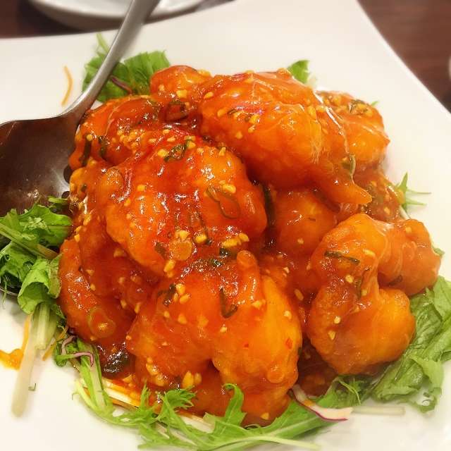 エビチリのレシピ