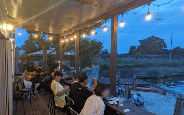 夕凪のビアテラス・ガ-デン