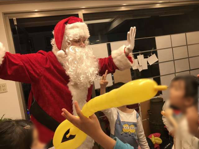 テラスキッチン安寿「クリスマスパーティー」